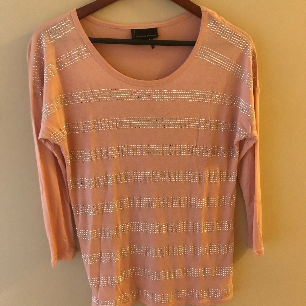 Pink Sequin Top